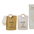 Miniatyrbillede 3 af 3: Vasketøjskurv Beige