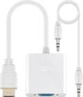 HDMI™/VGA-adapter, förnicklad