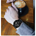 Miniatyrbild 4 av 5: Casio G-Shock Series Canvas klockarmband Grå+svart