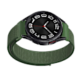 Miniatyrbillede 5 af 6: Stilfuld Nylonrem til Samsung Galaxy Watch 4/5/6 Grøn