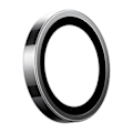 Miniatyrbillede 1 af 4: Lensguard kameraglas til iPhone 16 ProMax (sort)