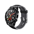 Miniatyrbillede 1 af 3: Sort og grå silikonerem 22 mm til Huawei Watch GT