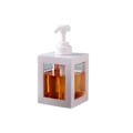 Miniatyrbillede 1 af 3: 750 ml firkantet genopfyldelig flaske Hvid