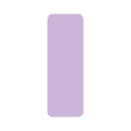 Miniatyrbillede 1 af 2: Niimbot Thermal Stickers 14x40 160 stk. (lilla)