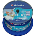 Miniatyrbild 2 av 2: CD-R, 52x, 700 MB/80 min, 50-pack, spindel, AZO, printable