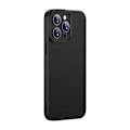 Miniatyrbillede 5 af 10: Magnetisk etui Baseus Synthetic Fiber Series til iPhone 14 Pro (sort)+ hærdet glas + rensesæt