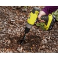 Miniatyrbillede 6 af 6: Jordbor til boremaskine 22 cm stål Sort
