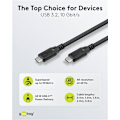 Miniatyrbild 2 av 11: USB-C™-kabel, USB 3.2, 60 W, 10 Gbit/s, Power Delivery, 1,5 m