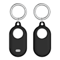 Pikkukuva 1 / 5: Samsung Galaxy Smart Tag 2 koteloteline avaimenperä silikonilla Musta