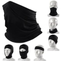 Miniatyrbillede 1 af 6: Nakkevarmer / skimaske Sort (One-size) Sort M