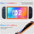 Miniatyrbild 5 av 6: Switch2 Härdat Glasskärmskydd med Justeringsram
