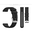 Miniatyrbillede 8 af 9: Silikone urrem til Samsung Watch 4 Sort S
