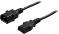 Extension cable, PC & display straight IEC C13- IEC C14, 2m