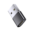 Miniatyrbild 4 av 4: 2-pack USB C till A-adapter (ensidig glöd), svart