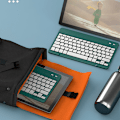 Miniatyrbillede 3 af 3: Trådløst Bluetooth-tastatur - 10-tommer genopladeligt - Mørkegrøn