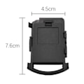 Miniatyrbillede 2 af 5: Key Fob Shell til Opel 2 Button Black