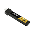Miniatyrbild 4 av 5: Batteri Tattu LiPo 270mAh 3,8V 75C 1S1P JST-PHR 2,0 (5st)