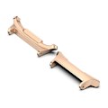 Miniatyrbillede 2 af 3: Rose Gold Rustfrit Stål 24mm Urrem Connector
