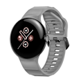 Miniatyrbild 1 av 3: Silikonarmband för Google Pixel Watch 3 (45 mm) Grå