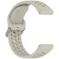 Miniatyrbild 4 av 4: Snyggt silikonarmband för Amazfit Bip6 (A2435) Ljusgrå