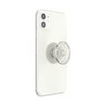 Miniatyrbild 8 av 10: POPSOCKETS Clear Glitter Silver Avtagbart Grip med Ställfunktion