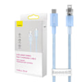 Miniatyrbild 1 av 11: Snabbladdningskabel Baseus USB-C till Lightning Explorer Series 1m, 20W (blå)