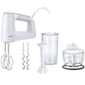 Elvisp 500w + Tillbehör Vit HM3135WH