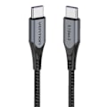 Pikkukuva 1 / 5: USB-C–USB-C 100 W Vention TAHHF 5A 1m USB 3.1 Gen2 4k kaapeli (harmaa)