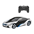 Miniatyrbillede 1 af 6: RASTAR R/C 1:24 BMW I8 fjernstyret RC bil (hvid)