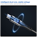 Miniatyrbild 3 av 4: USB-C PD snabbladdningskabel 100 W Svart 1 m
