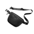 Miniatyrbillede 4 af 5: Crossbody-taske med justerbar rem Sort