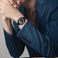 Miniatyrbillede 5 af 5: Samsung Watch 7 47MM Sølv Urrem Sort