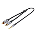 Pikkukuva 2 / 2: Kaapeli Audio 2xRCA - 3,5 mm Tuuletus BCNBD 0,5 m (harmaa)