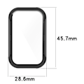 Pikkukuva 2 / 4: Kellokotelo Mi Band 8 Active / Redmi Band 2:lle Musta