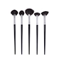 Miniatyrbild 1 av 5: Contour Brush Set - 5 Fan Brushes för exakt applicering