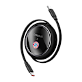 Miniatyrbillede 2 af 7: Baseus USB-C til USB-C 100W ladekabel (sort) Bayern Edition