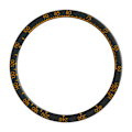 Pikkukuva 1 / 3: Musta ja oranssi kehys Fenix 8:lle (43 mm) - Värikäs versio