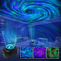 Miniatyrbillede 3 af 6: Galaxy projektor / natlys med stjernehimmel