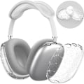 Miniatyrbild 1 av 3: Glittrande Transparent TPU-Fodral för AirPods Max