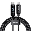 Miniatyrbillede 2 af 5: Mcdodo CA-5780 USB-C til USB-C 60W datakabel 1,2m (sort)