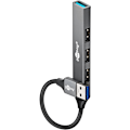 Miniatyrbild 1 av 9: Slim USB-hubb med 4 portar, USB-A till USB-A, 5 Gbit/s