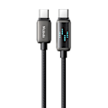 Miniatyrbild 4 av 5: Mcdodo CA-4250 USB-C till USB-C-kabel, 100W, LED-skärm, 1,2m