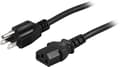 Device cable, US, NEMA 5-15 - IEC C13, 125V 10A, 2m, black