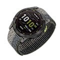 Miniatyrbillede 1 af 3: Nylon urrem til Garmin Fenix 7X/7/6/5 Sort+grå 22 mm