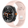 Pikkukuva 3 / 5: Tyylikäs silikoniranneke Galaxy Watch8 & Watch Ultra2 -kelloille Vaaleanpunainen