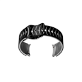 Miniatyrbillede 3 af 5: Silikone urrem til Samsung Galaxy Watch 5/4 Sort+grå