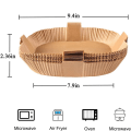 Pikkukuva 2 / 8: Air Fryer kertakäyttöpaperi 100 kpl Luonto 20 cm