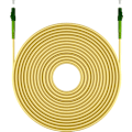 Miniatyrbild 5 av 5: Fiberoptisk kabel (FTTH), Singlemode (OS2) Yellow, gul (Simplex), 30 m