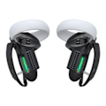 Miniatyrbillede 1 af 2: Controllergreb med batteridør Kiwi Design Q1 PRO-2.2 til Meta Quest 2 Sort