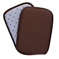 Miniatyrbild 1 av 3: 2-pack Memory Foam musarmbågsskydd kaffe